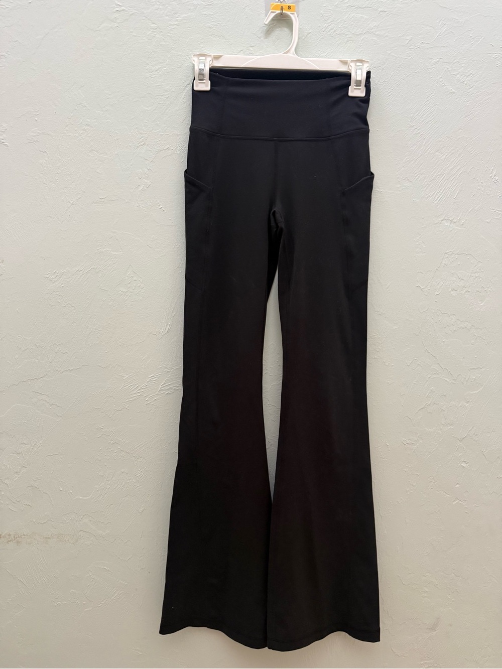 Fabletics High-Waist Black Flare Yoga Pants